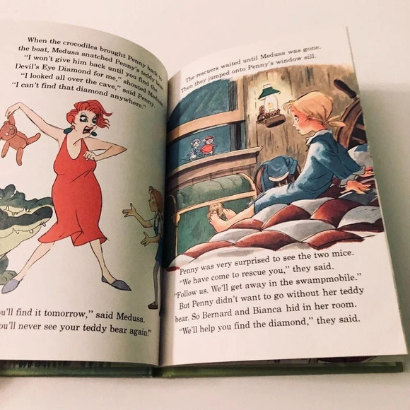 Vtg 1977 The Rescuers  Disneys Wonderful World of Reading - Picture 15 of 16